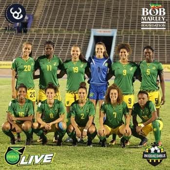 Jamaica’s National senior women’s soccer team, the Reggae Girlz