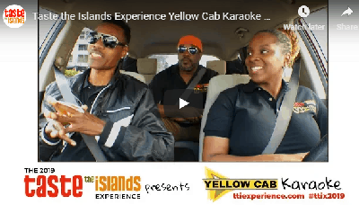 Taste the Islands Experience Yellow Cab Karaoke Wayne Wonder