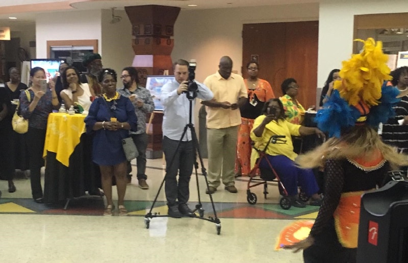 Destination Friday for The Bahamas, A Smashing Success with Patrons  at African American Research Library 