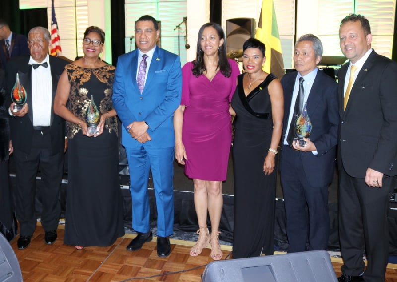 Prime Minister Holness at Jamaica Chamber of Commerce of Atlanta inaugural awards banquet