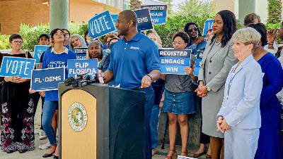 Florida Democratic Party and Andrew Gillum Launch Joint Voter Registration Program