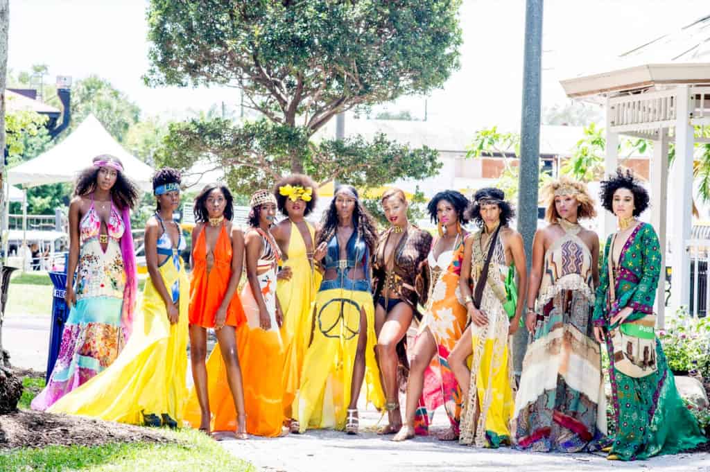 Taste the Islands Experience Wraps Phenomenal Third Year with Designer Tanya Marie with models 