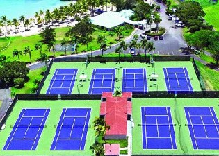 The IMG Academy Caribbean Cup Tennis Series takes place at The Buccaneer on St. Croix.