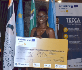 Transforming Education through Virtual Reality and Games Wins Top Prize at the Caribbean Entrepreneur Challenge with Sophie Klein