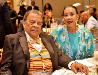 Ambassador Andrew Young Celebrates a U.S. Presidential Candidate