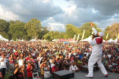 Capleton Closes Grace Jerk Festival on A High at the 9th Staging of the event at Roy Wilkins Park in Queens