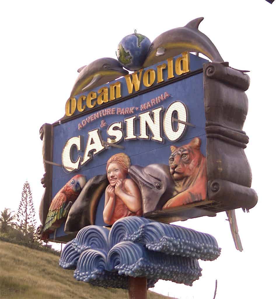 The Ocean World Casino offers big game as well as big games, a Top ten casinos in the Caribbean