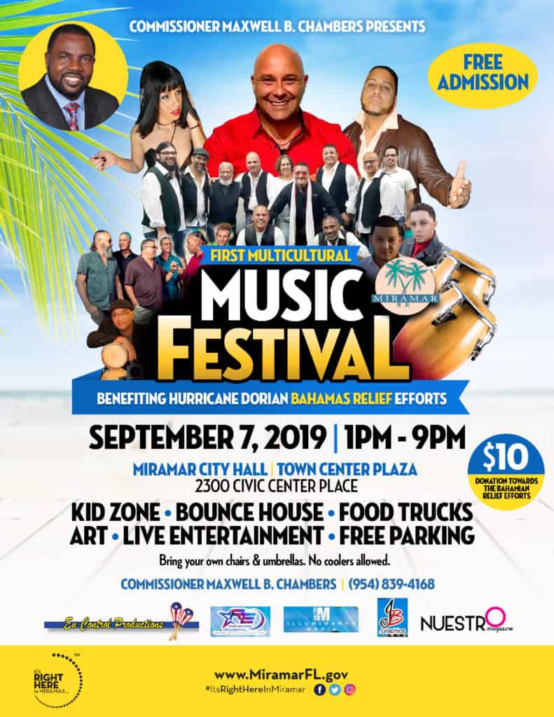 Multi-Cultural Festival in City of Miramar to benefit Bahamas Relief