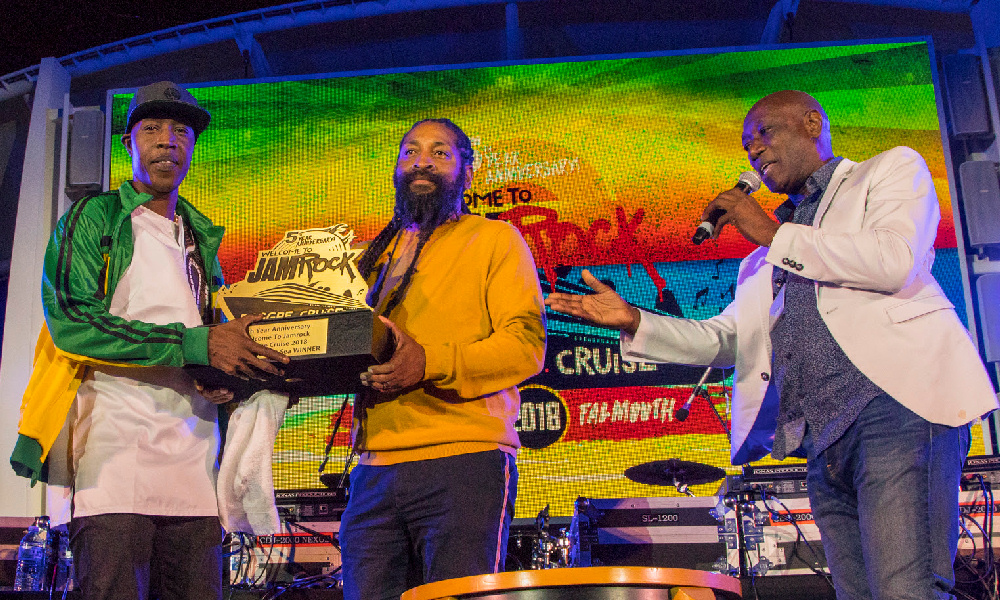 2018 Welcome To Jamrock Reggae Cruise’s Sound Clash At Sea Winner Tony Matterhorn Taking the Win