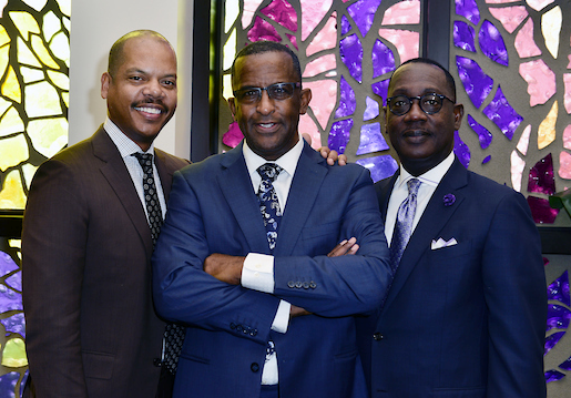Gospel AM 1490 WMBM and Visionary Bishop Victor T. Curry Kick-Off Announcement of the 25th Anniversary Celebration with Oscar Joyner, Kenneth A. Duke, Larry R. Handfield