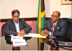 Jamaica Earns to date US$3.1 Billion with 3.4 Million in arrivals, Wilfred Baghaloo, Edmund Bartlett