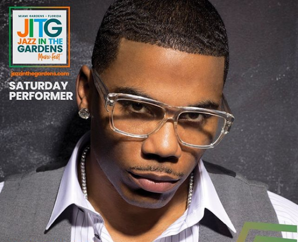 Jazz in the Gardens adds Nelly