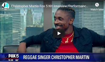 Christopher Martin Interview & Performance on Fox 5 NY