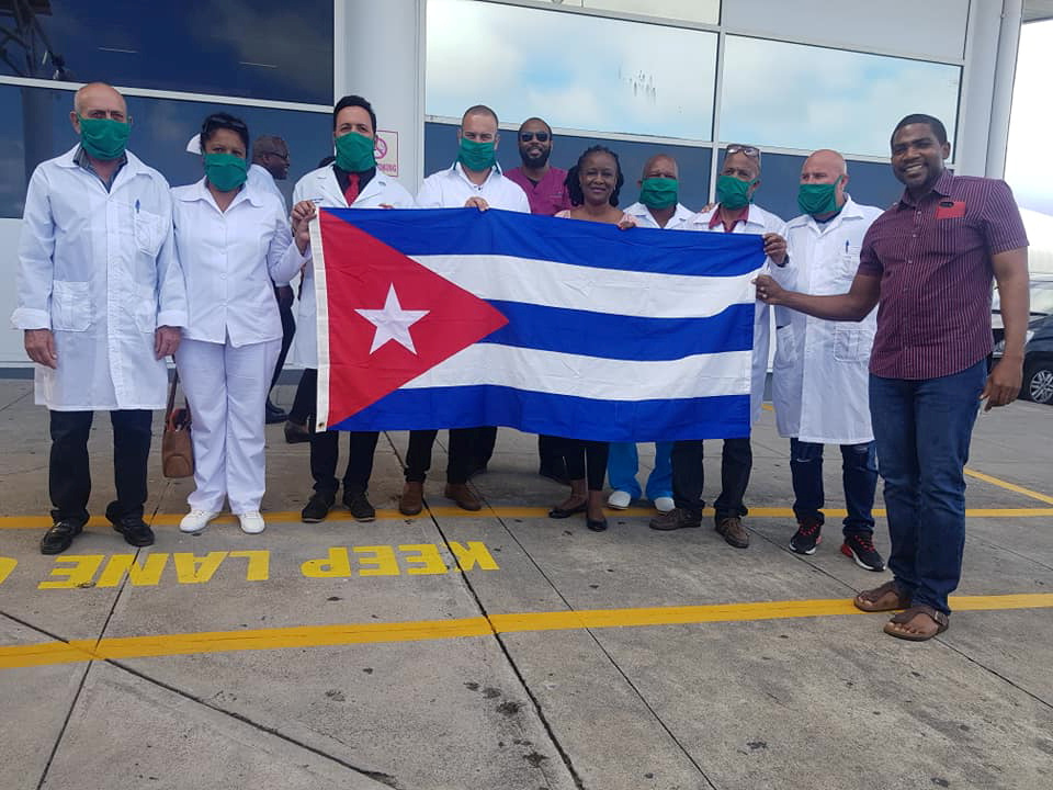 St Kitts-Nevis Welcomes Cuban Medical Team to help Fight COVID-19