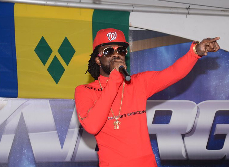 Skinny Fabolous brought the fire to the Vincy mas promo event