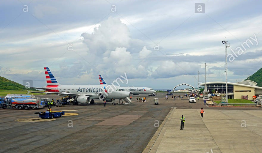 flights to St Kitts Robert Bradshaw Airport suspended