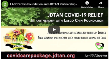 LASCO Chin Foundation and JDTAN Partnership - COVID-19 Jamaican Care Packets