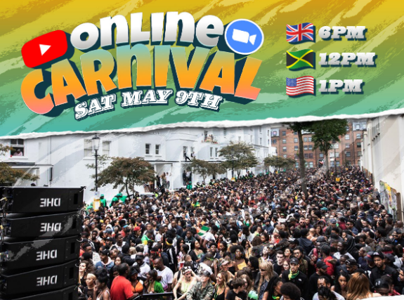 Live Stream Carnival Party Featuring Rampage Sound and Socaholic 