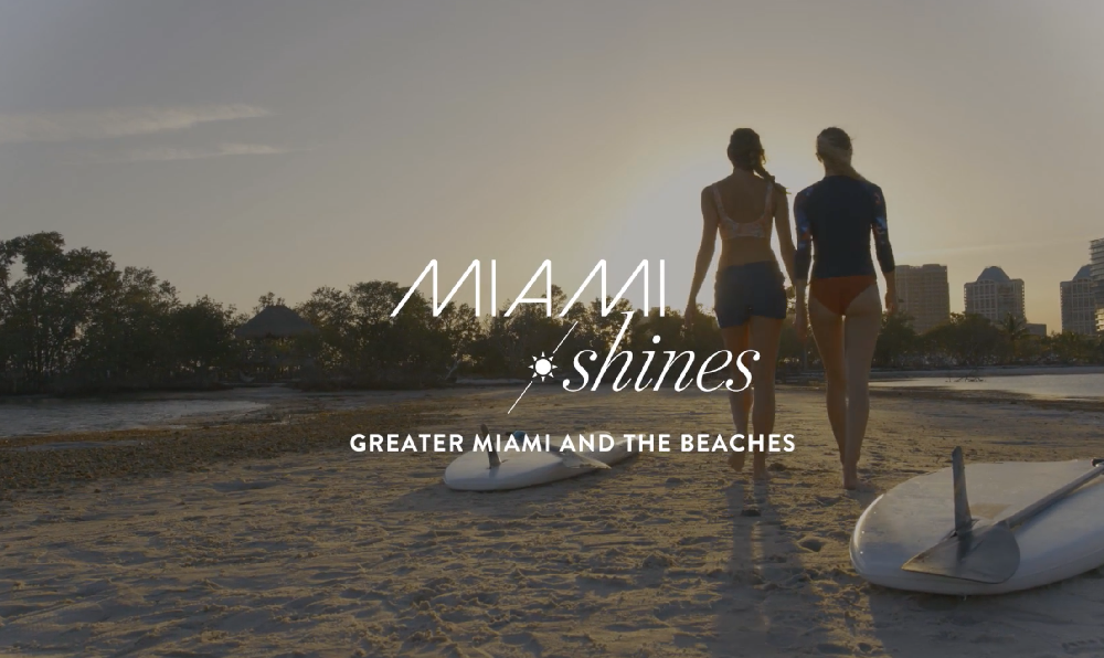 The Greater Miami Convention & Visitors Bureau Launches the MIAMI SHINES Tourism Recovery Campaign