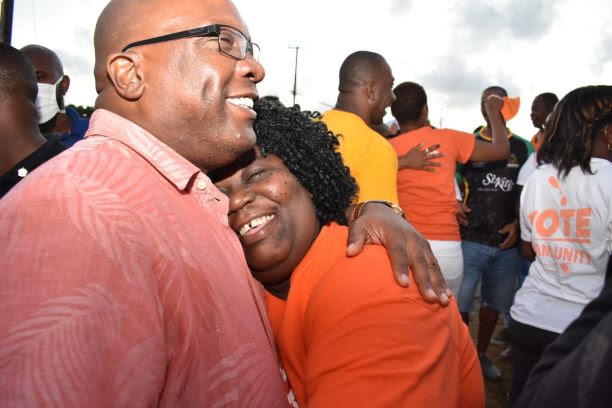  The People of St. Kitts-Nevis Re-Elect Hon. Timothy Harris