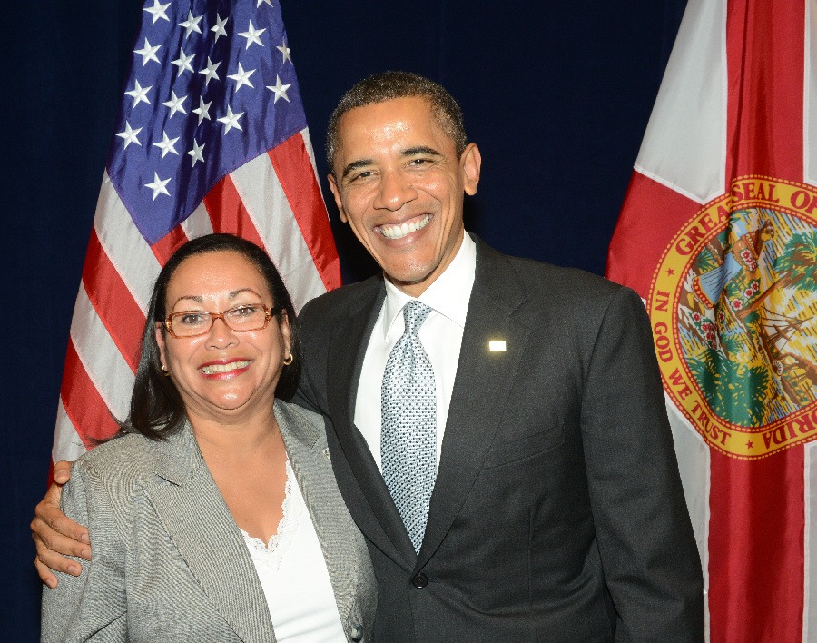 Sandra Bastien, co-author of Caribbean American Heritage: A History of High Achievers and President Barack Obama
