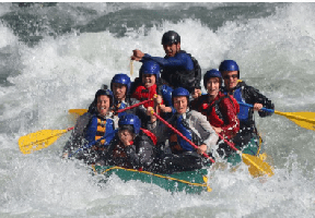 Wet River Recreation Splash Rapid Extreme Sport - Grand Canyon