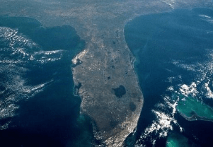 About two-thirds of Florida is a Peninsula
