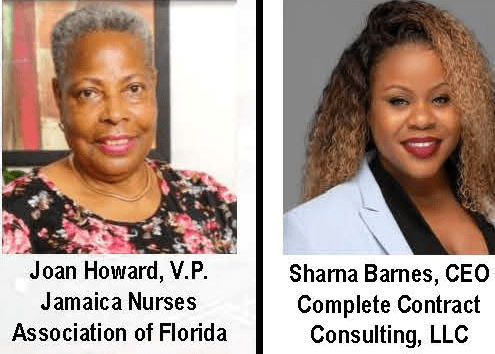 The Jamaica USA Chamber of Commerce Virtual Business Wednesday “Health & Wealth During COVID-19” webinar Presenters 
