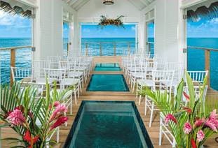 Jamaica Offers Stunning Venues As Couples Seek Smaller, Intimate Wedding Celebrations such as Sandals Resorts
