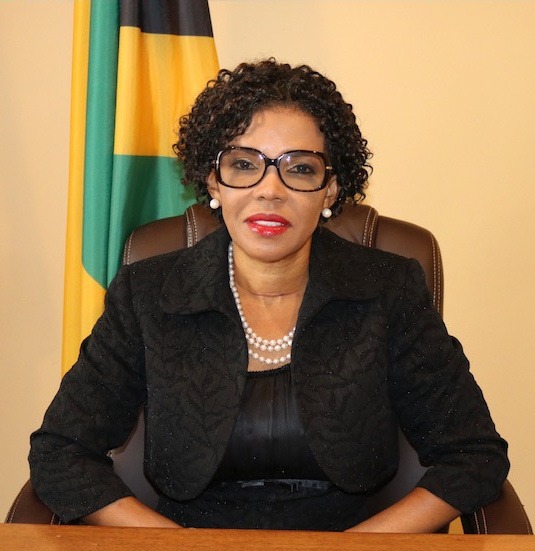Jamaica’s Permanent representative to the Organization of American States Ambassador Audrey Marks