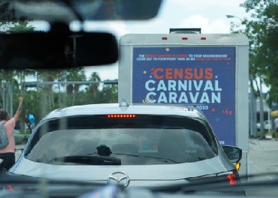 Local Organizations Come Together For Census and Voter Caravans