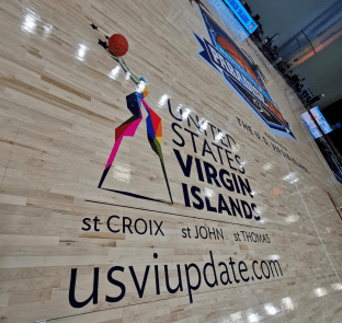 The U.S. Virgin Islands Department of Tourism was a proud sponsor of the 21st Paradise Jam basketball tournament in Washington, DC.