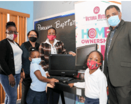 Victoria Mutual Donates Computers to Parkway Wee Care School in Miami Gardens
