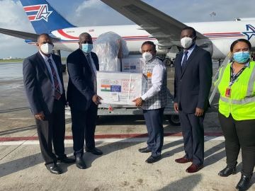 Amerijet delivers COVID-19 Vaccines to the Caribbean