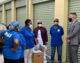Jamaica Nurses Assoc. of Florida Donates Medical Items to Hospital in Jamaica