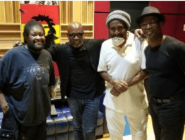 L.A. Reid visits Circle House with Inner Circle