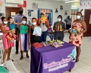 Caribbean Airlines Partnership Transports Female Hygiene Kits to Guyana