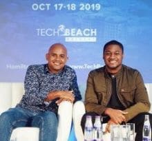 Tech Beach Co-Founders Kirk-Anthony Hamilton (left) and Kyle Maloney (right)