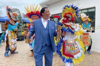 City of Miami Commissioner Jeffrey Watson celebrating Caribbean American Heritage Month