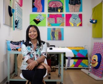 Jamaican Born Artist Michelle Drummond Makes History in West Palm Beach Public Library