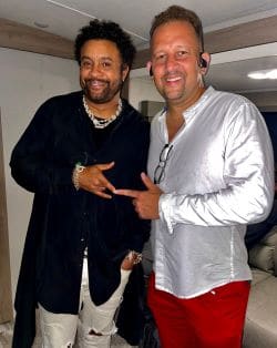 Shaggy and Jamaican Consul General, Oliver Mair