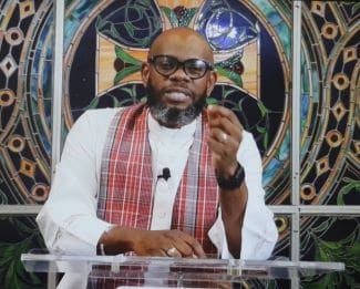 Senior pastor of Webster Memorial United Church, The Rev. Astor Carlyle