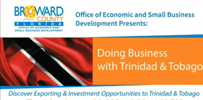 Doing Business with Trinidad & Tobago