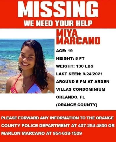 South Florida Teen, Miya Marcano Missing