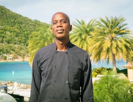 scrub island - Chef Karim Maycock