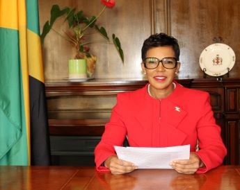 Ambassador Audrey Marks, Permanent Representative of Jamaica to the OAS.