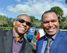 Eddy Edwards, Steve Higgins South Florida Jamaicans honored