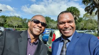 Eddy Edwards, Steve Higgins - South Florida Jamaicans Honored