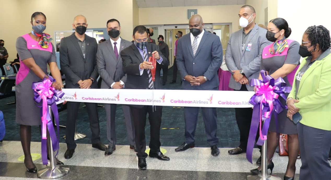 caribbean airlines inaugural flight