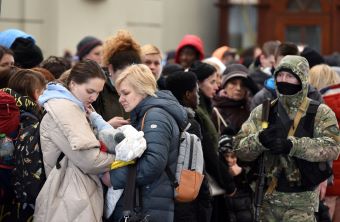 Blacks in Ukraine unable to leave